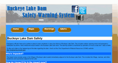Desktop Screenshot of buckeyelakedamsafety.com